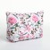 Cosmetic bag with lightning, white/multi -colored color