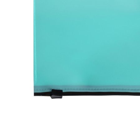 The convert folder on the A4 ZIP-Molniya, 180 μm, Calligrata Pastel, translucent, black lightning, turquoise-2