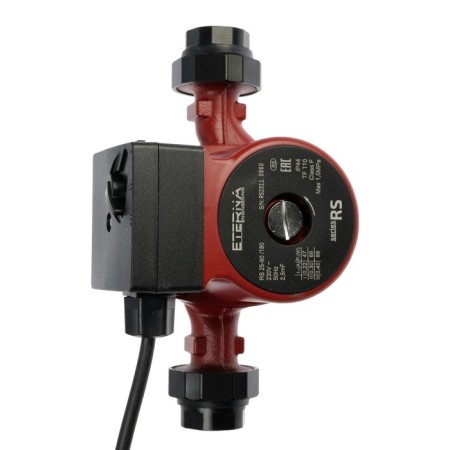 Circulation pump Eterna RS 25-60, 47/66/88 W, pressure 6 m, 71 l/min, cable 1 m
