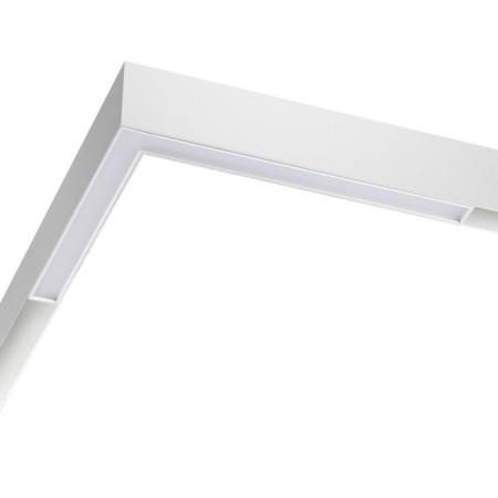 A track lamp for a low -speed busbard is dimmed with the remote control remote control. Flum, 24W, LED, 43x250x231 mm, white color