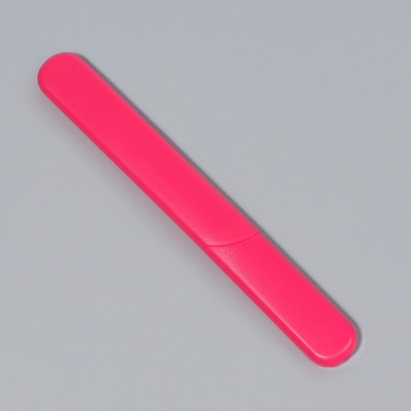 Glass glass 12.8cm case fuchsia Case packet QF-4