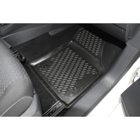Rugs in the salon Volkswagen Caddy, 2015-2016, 4 pcs. (polyurethane)-2