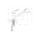 Kitchen mixer Rush Corsica CO4240-25, single-leaf, chromium