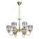 Ella chandelier, size 63x101x63 cm, 240W 6xe14