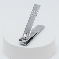Kusachki - Pedicier Kniper, 10 cm, with a file, silver color
