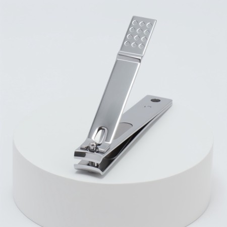 Kusachki - Pedicier Kniper, 10 cm, with a file, silver color