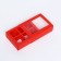 Box for sweets 6 pcs, scarlet, 13.7 x 9.85 x 3.86 cm
