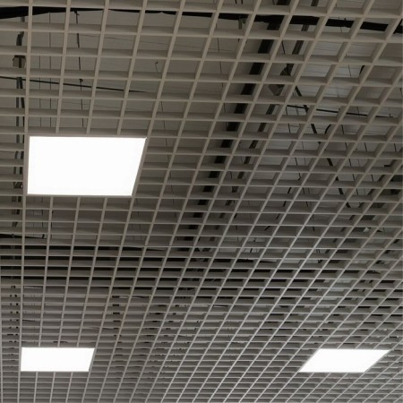 LED ceiling LED Uniel, 60 W, IP40, LED, 4000K, 6900 lm, 37x588x588 mm, white color-5