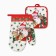 New Year. Kitchen set of 2 perm of the share "Holidays" Take 17*17cm, mittens-castle 26*16cm, 100%p/e