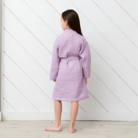 Wafel Baby Baby Hathet I "BOHO" size 32 (110-116 cm) lilac color, 100% cotton 290 g/m2-3