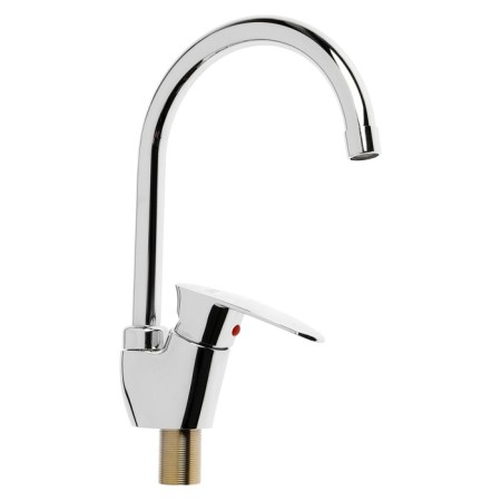 Kitchen mixer Zein Z3669, single-leaf, pour height 23 cm, ABS plastic, chrome-3