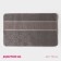 Welcome moisture rug “Welcome. Molecule ", 48 × 78 cm, gray color