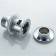 Bottom valve Ledeme L65-2, for a shell, with overflows, brass, chrome