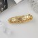 Assault machine "Mia" leaflets shine, 8.5 cm, gold