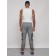 Sports male trousers, size 50, gray color