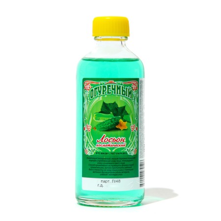 Lotion cologne after shaving "cucumber", 100 ml