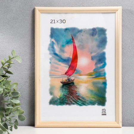 Photo frame wood 21x30 cm (1700)-1