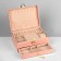 Steam for jewelry "Casket" 2 tiers, 17 × 23 × 10 cm, pink color