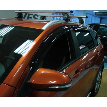 Windows deflectors Lada Vesta, 2017-, WG, Dark-1