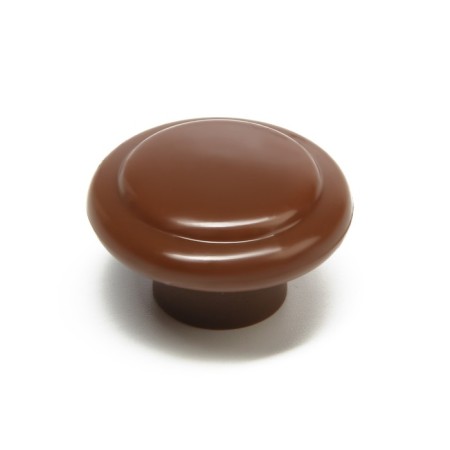 Furniture handle plastic, d = 35, color dark tree-2