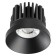 Built -in LED LED NOVOTECH, 10 W, 220 V, 70x70 mm, d = 70 mm, black