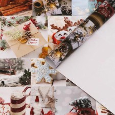 Glossy packaging paper 