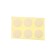 A toy on a car panel, self -adhesive, set 6 pcs