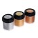 Acrylic paint, set 3 colors x 22 ml, Metallic, Brauberg, metallic, 191716
