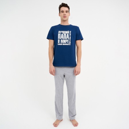 Pajama men's kaftan "dad" R.48