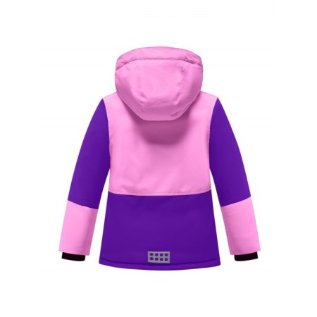 Ski costume for girls for, height 116 cm, purple color-2