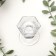 Glass of glass for 1 candle "Juno", transparent 6x5x4.5 cm