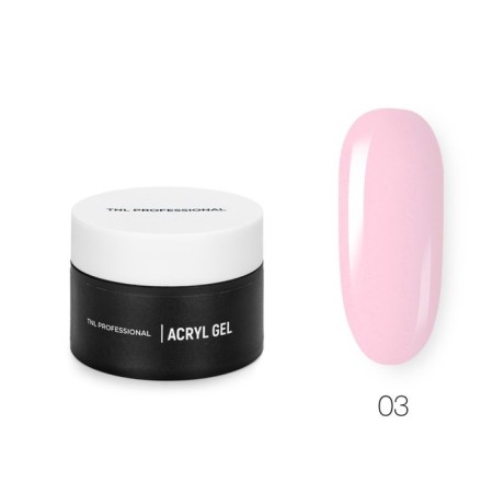 Acrigel TNL, No. 03 camouflage powder pink, 30 ml