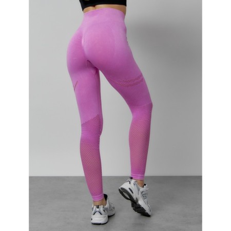 Femic fitness legins, size 44, pink color-11