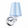 Wall lamp EVOLUCE. Sle105611-01. Permone. 1x40 watts, E14, 14x29 cm, color chromium