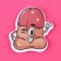 Stickers with a sticky layer of "lucky", 30 sheets.