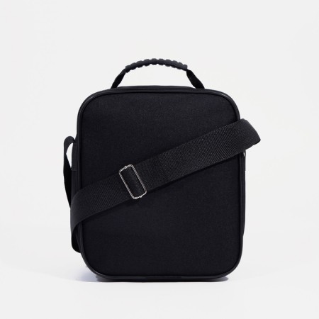 Male bag, rise, black color-3