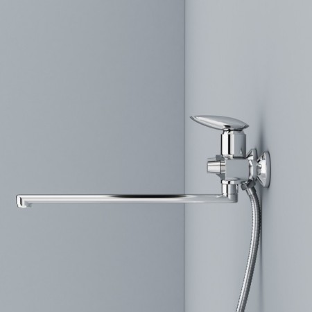 IDDIS StOSB00i10wa bath mixer, long spout, chrome-2