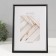 Photo frame Plastic "Mira" 21x29.7 cm, (A4) Black with silver (plastic screen)