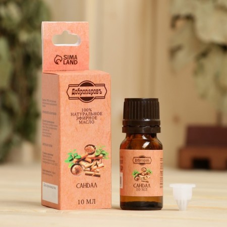 Essential oil "Sandal", a bottle-boiler, abstract, 10 ml, "Dobroparov"