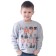 Svitshot Children's My Old, height 116 cm, color gray melange