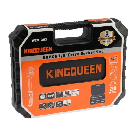 Car tools Kingqueen, Wib-201, 72 teeth, 1/2, 20 items-3