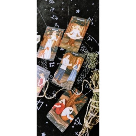 Forest of love. A deck-oracle for heart questions (50 cards and guide guides in a gift case). Dark V.-7