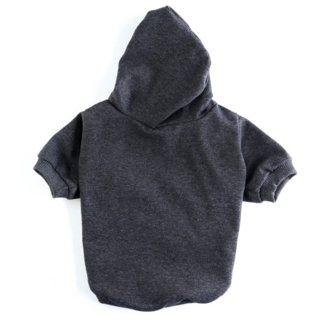 Single-fat sweatshirt for dogs (footer), size S (DS 23, Osh 32-34, OG 40-44), gray-1