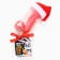 XXL Lollice in a hat "Carrots", taste: Tutti-Futti, 140 g.