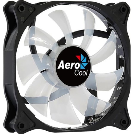 Вентилятор Aerocool Cosmo 12, 120x120 мм, 4-pin Molex, 24dB, 160 гр, LED, Ret-2