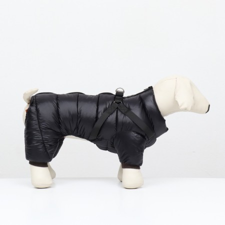 Kombinson for dogs with a slope "Moden", size 8 (DS 23, OG 30, Osh 22 cm), black-1