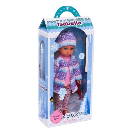 Classic Isabella doll in a fur coat with accessories, mix-4