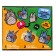 Aquamosaic "Totoro", more than 1,200 balls, 4 figures