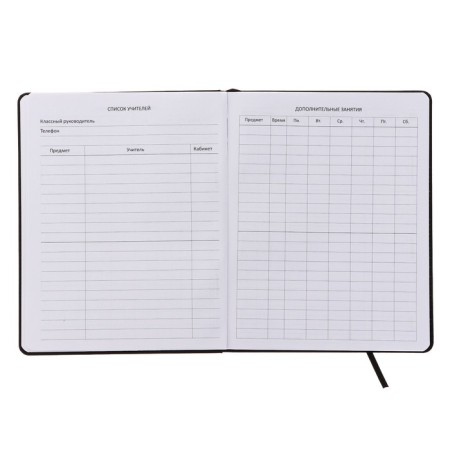 Universal diary for grade 1-11 I’m fine, integral cover, artificial leather, silkography, lies, 80 g/m2-3