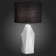 ST LUCE bedside lamp. SL1004.904.01. Marioni. 1x40 W, E27, 34x34x60 cm, silver color